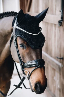Kentucky Horsewear Wellington ørehette med glitter
