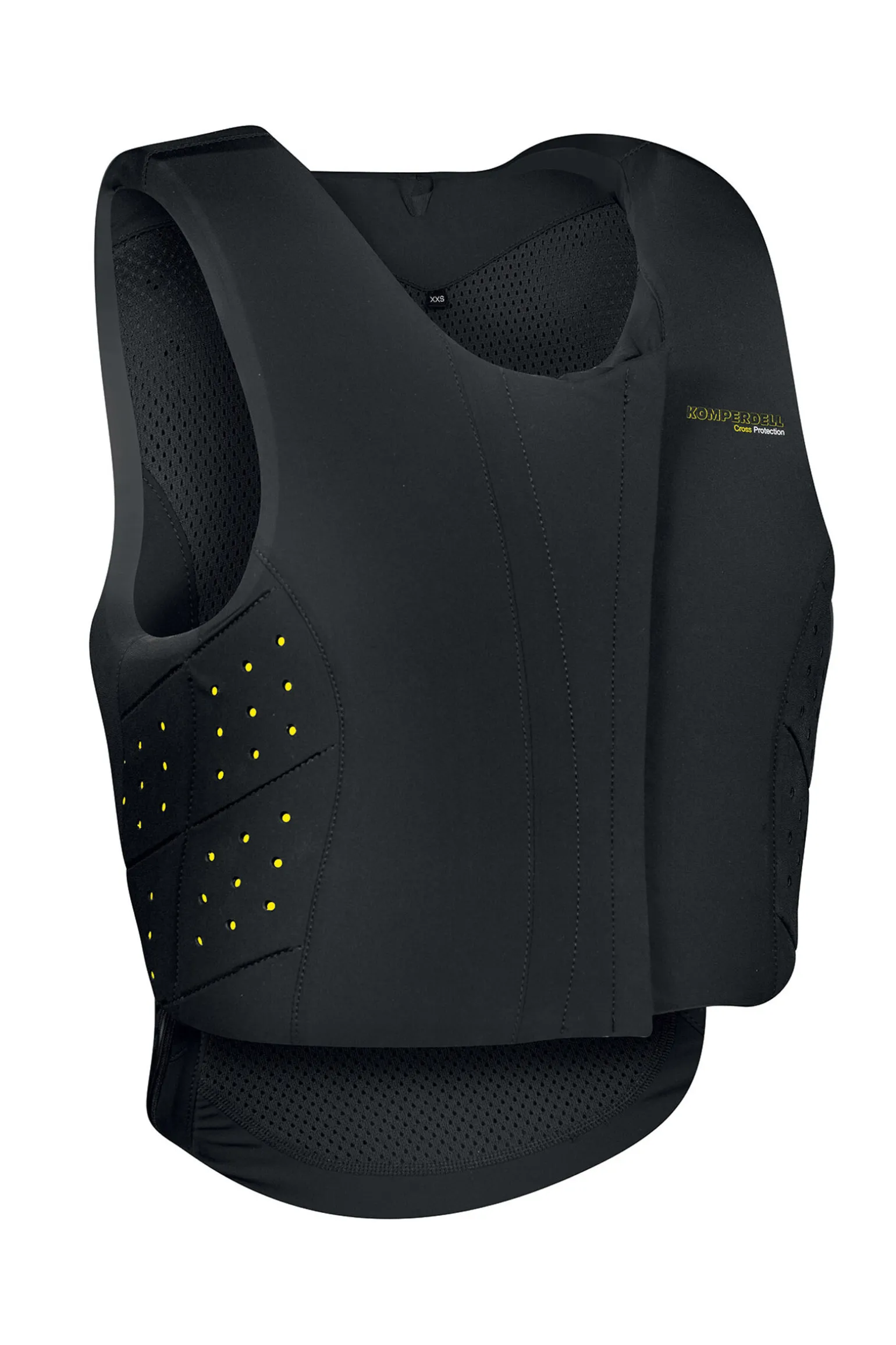 Komperdell sikkerhetsvest, frontglidelås, junior