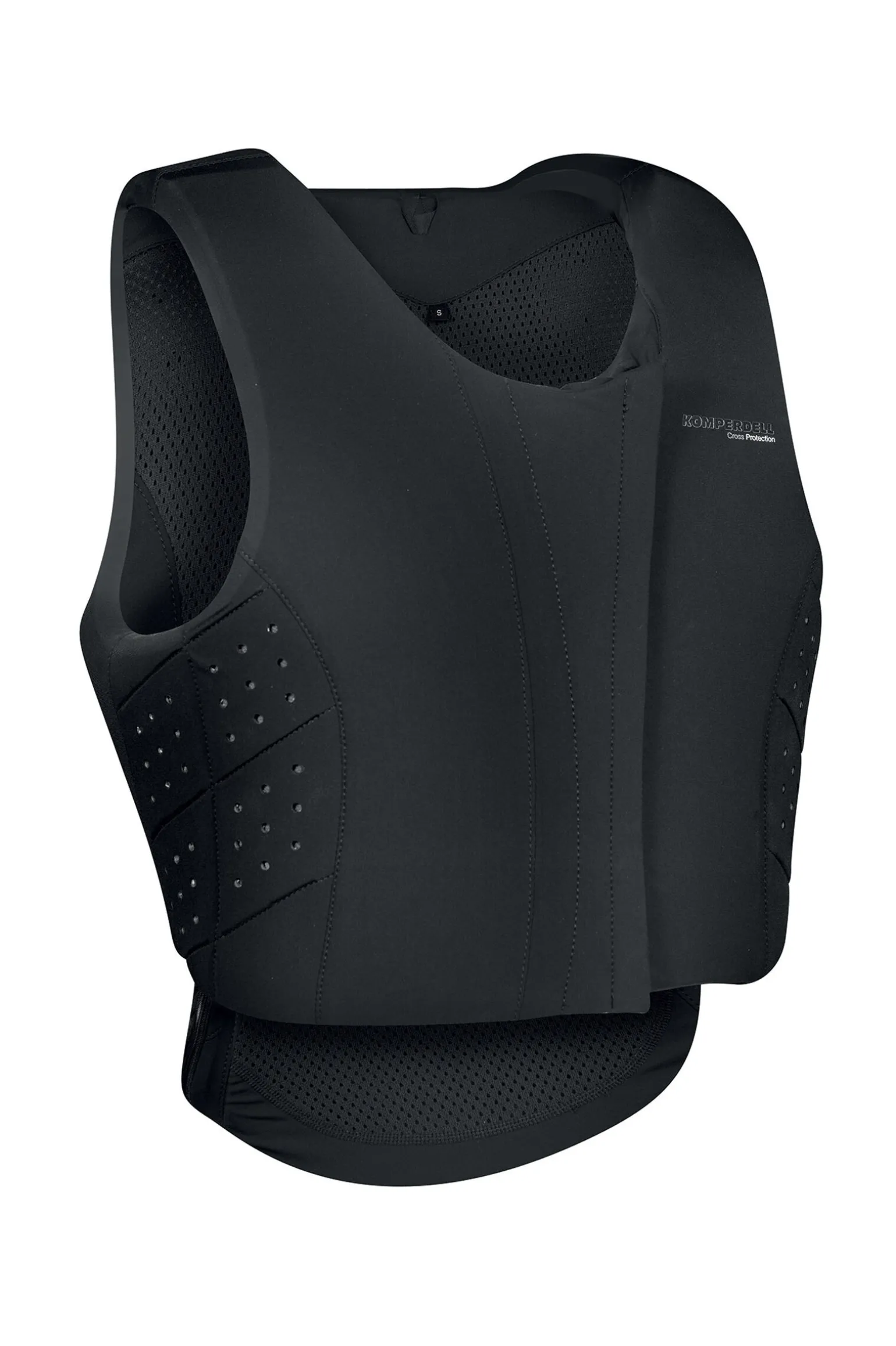Komperdell sikkerhetsvest, frontglidelås, normal passform