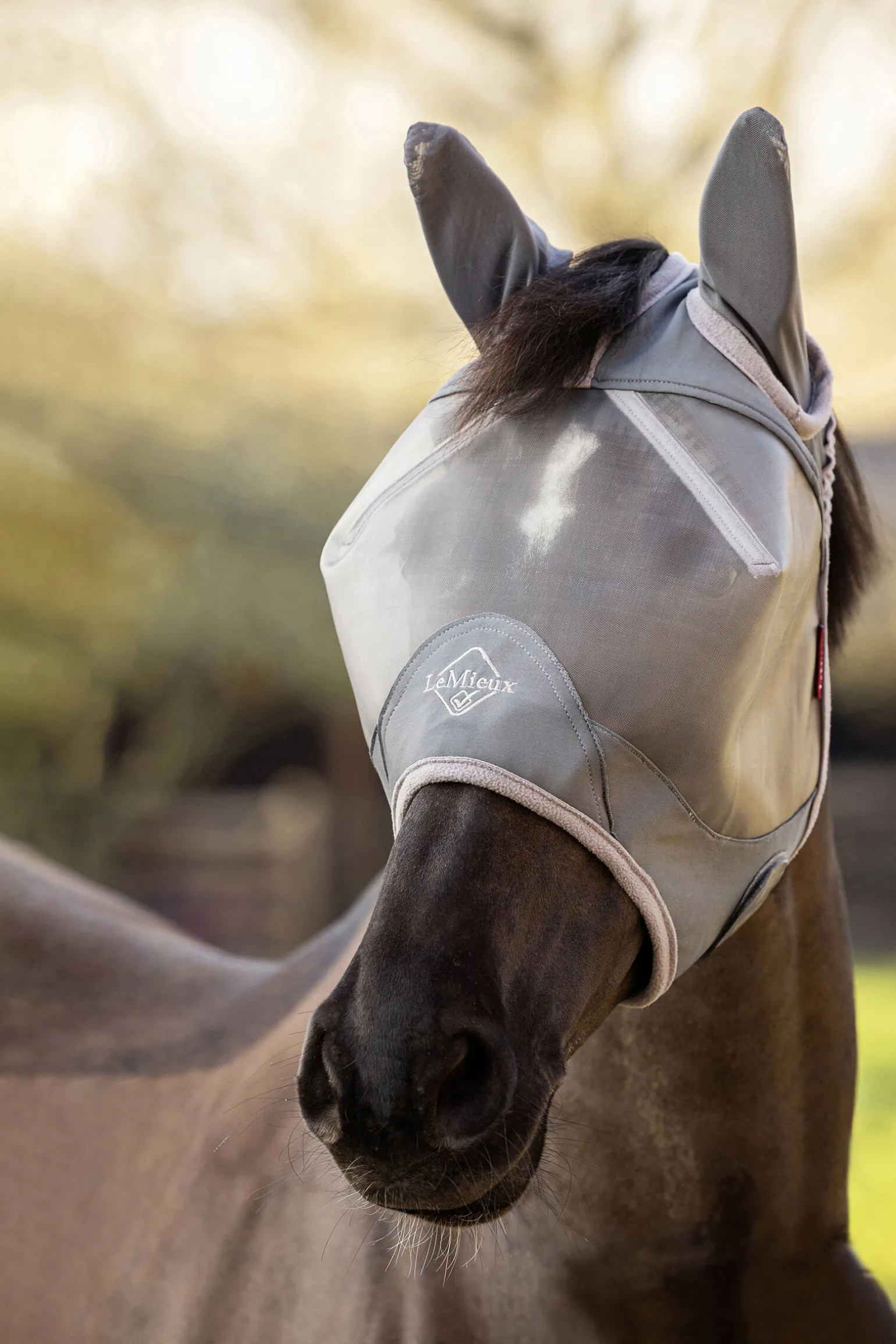 LeMieux ArmourShield Pro Fluemaske med ører