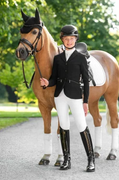 LeMieux Young Rider Eva kortermet skjorte for stevner