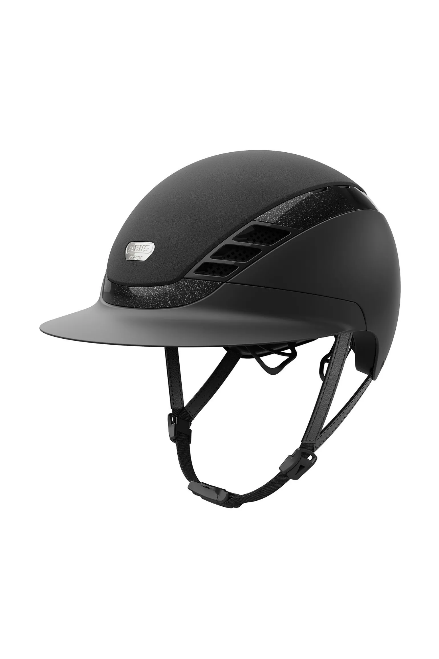 Pikeur Abus AirLuxe Supreme ridehjelm med lengre brem