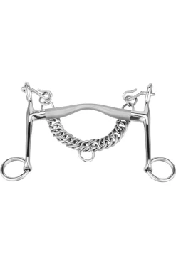 Sprenger Satinox kandarstang, 14 mm, 7 cm sjenkler