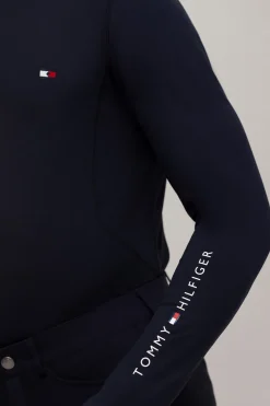 Tommy Hilfiger Equestrian Phoenix herre langermet skjorte med høy hals
