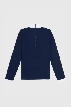 Tommy Hilfiger Equestrian Montana dames 2-i-1 stevneskjorte