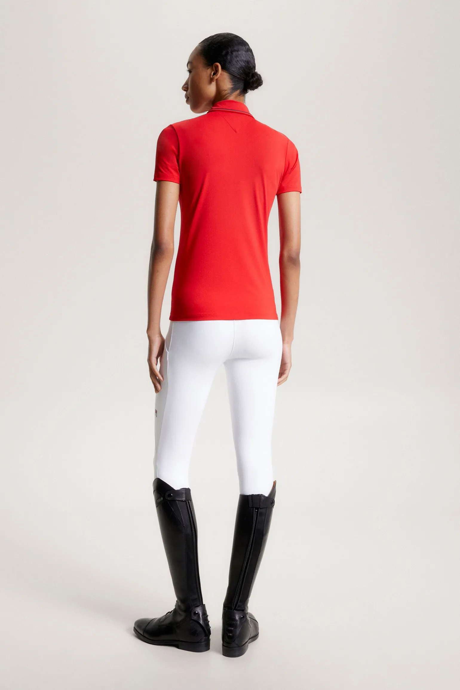 Tommy Hilfiger Equestrian Harlem Polo-skjorte med korte ermer og logo