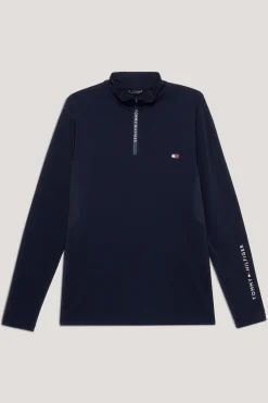 Tommy Hilfiger Equestrian 1/4 Zip Termoskjorte for menn