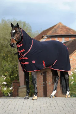 Weatherbeeta svettedekken i fleece med hel hals